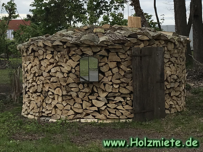 Espen Holzmiete Wiek auf R�gen
